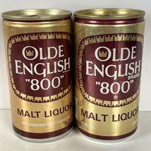 Olde English 800 Beer Can Vintage Malt Liquor Gold Maroon 12oz Aluminum ... - $10.44