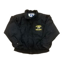 Vintage 1990&#39;s Logo 7 Purdue Boilermakers Puffer Jacket Black Men&#39;s XL - $729.04 MXN