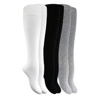 Women’s Bamboo Knee High Socks Thin Casual Dress Socks 3 Pairs - £10.08 GBP