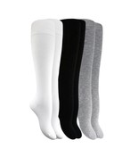 Women’s Bamboo Knee High Socks Thin Casual Dress Socks 3 Pairs - £10.59 GBP