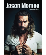 Jason Momoa 2026 Calendar – The Ultimate Tribute to Strength, Charisma a... - $27.15 CAD