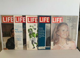 Lot 5 LIFE Magazine Richard Nixon Pat Nixon Tricia Nixon Nixon &amp; China - £38.78 GBP