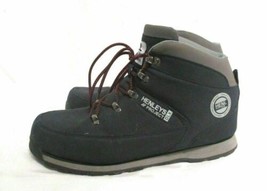 Henleys Project Deluxe Shoes Boots Navy Blue Size 11 - £19.25 GBP