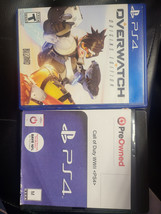 Lot Of 2 Call Of Duty Wwii [Game Only]+ Overwatch Origins Edition / PS4 - £9.37 GBP