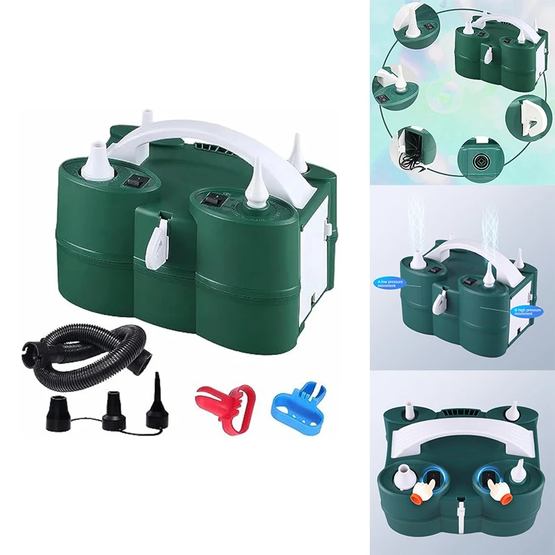 Powerful Electric Balloon Pump,Air Inflate/Deflate Pump,Double Motor For - £61.32 GBP+