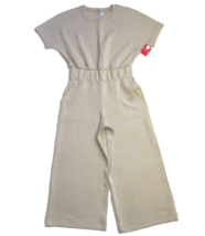 NWT Spanx 50625Q AirEssentials Cropped Wide Leg Jumpsuit in Tahini Aireluxe LP - £102.16 GBP