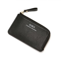 New Fashion Slim Men&#39;s Leather Wallet Unisex Business Credit Card Holder Women S - £45.28 GBP