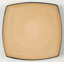 Soho Lounge Taupe by Gibson Designs, Taupe, Black Edge Collectible Salad Plate   - $14.99