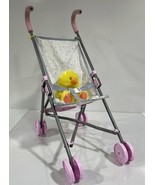 Baby Doll Stroller – Pink &amp; Gray – Folding Umbrella Style - €5,89 EUR