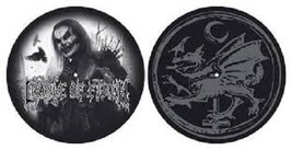 Cradle Of Filth Yours Immortally + Logo Dj Turntable Twin Slipmat Set Pack Cof - £15.81 GBP