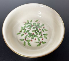 Lenox Holiday Small Serving Bowl Fruit Dessert But Candy Dish - £24.90 GBP