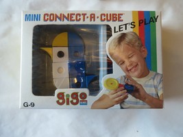GIGO BLOCKS vintage mini connect a cube G-9 let&#39;s play vintage play set penguin - £9.57 GBP