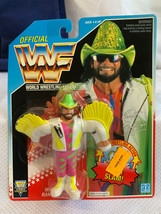 1992 Hasbro Wwf Macho Man Randy Savage Action Figure In Blister Pack - £218.30 GBP