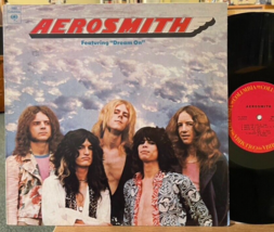 Aerosmith Self-Titled Vinyl LP Columbia PC 32005 Dream On 1st Pressing Mama Kin - £25.95 GBP
