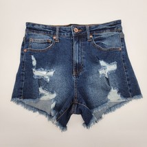 Kendall + Kylie Womens short Size 28 The Icon Short Blue - $497.88 MXN