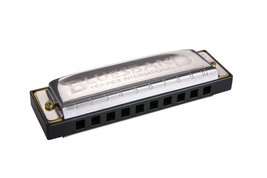 HOHNER Blues Band Harmonica, Key of C, Chrome (1501BX) - $17.56