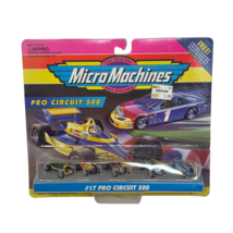 VINTAGE 1994 MICRO MACHINES PRO CIRCUIT 500 CARS NEW SEALED IN PACKAGE G... - $23.75