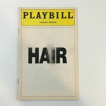 1994 Playbill Colonial Theatre Alexander Baez Luther Creek in Hair by Ja... - $14.20