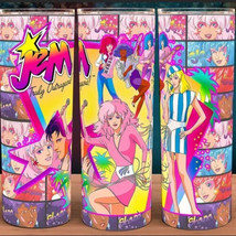 80s Jem and the Holograms Retro Style  Cup Tumbler 20oz - £15.80 GBP