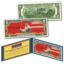 Shoeless Joe Jackson 1915 Cracker Jack Iconic Card Art On Authentic $2 U.S. Bill - £11.88 GBP
