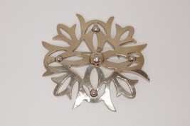 Alpaca Mexico Silver Art Deco Brooch Pin - £34.66 GBP