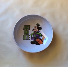 Authentic Disney Parks Mickey Mouse Vampire Halloween Candy Bowl Just One Bite - £25.09 GBP