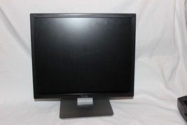 Dell P1917sc Lcd 19” Computer Monitor Vga DVI-D Dp 2-PORT Usb &amp; Adj Stand &amp;Cords - £14.92 GBP