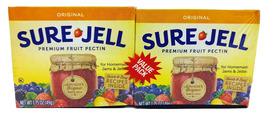 Sure Jell Premium Fruit Pectin Dry Powder, Original, 1.75 oz Box (Pack Of 2) - £13.42 GBP