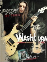 Shadows Fall Jon Donais 2004 Washburn X Series guitar advertisement 8 x ... - $4.50