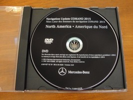 MERCEDES NTG2 MCSII 2016 NAVIGATION DVD COMAND APS NORTH AMERICA v12 MAP... - $39.95