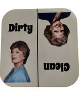 “Clean / Dirty” Dishwasher  Magnets– Retro Humor  – Golden Girls - Water... - $6.62 CAD