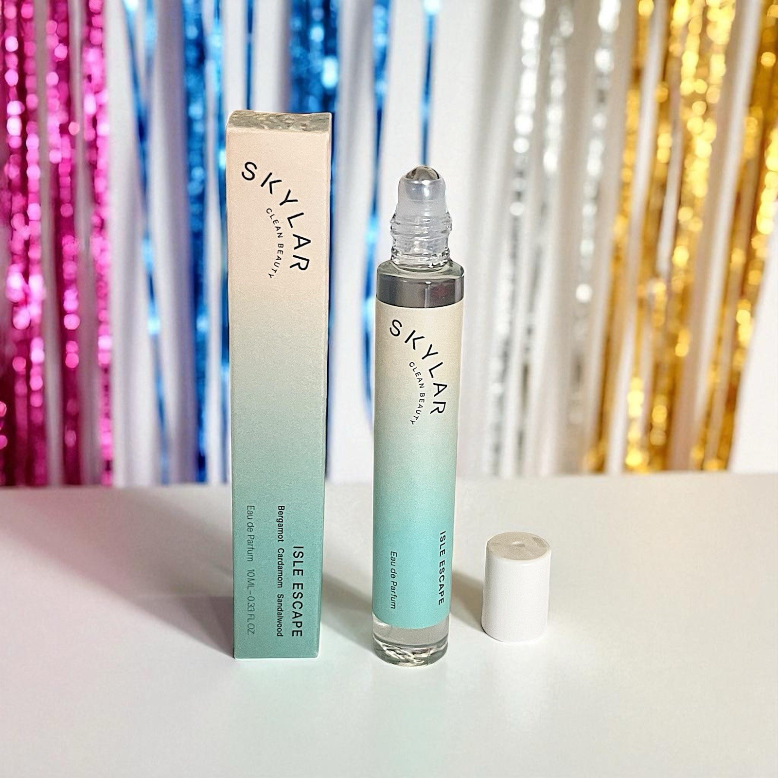 Skylar Clean Beauty ISLE ESCAPE Eau De Parfum Rollerball 0.33 fl Oz NIB - $39.59