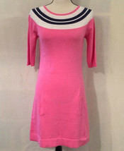 Girls $68 Lilly Pulitzer Sz L 8-10 Pink "Coco" Sweater Dress EUC - £17.98 GBP