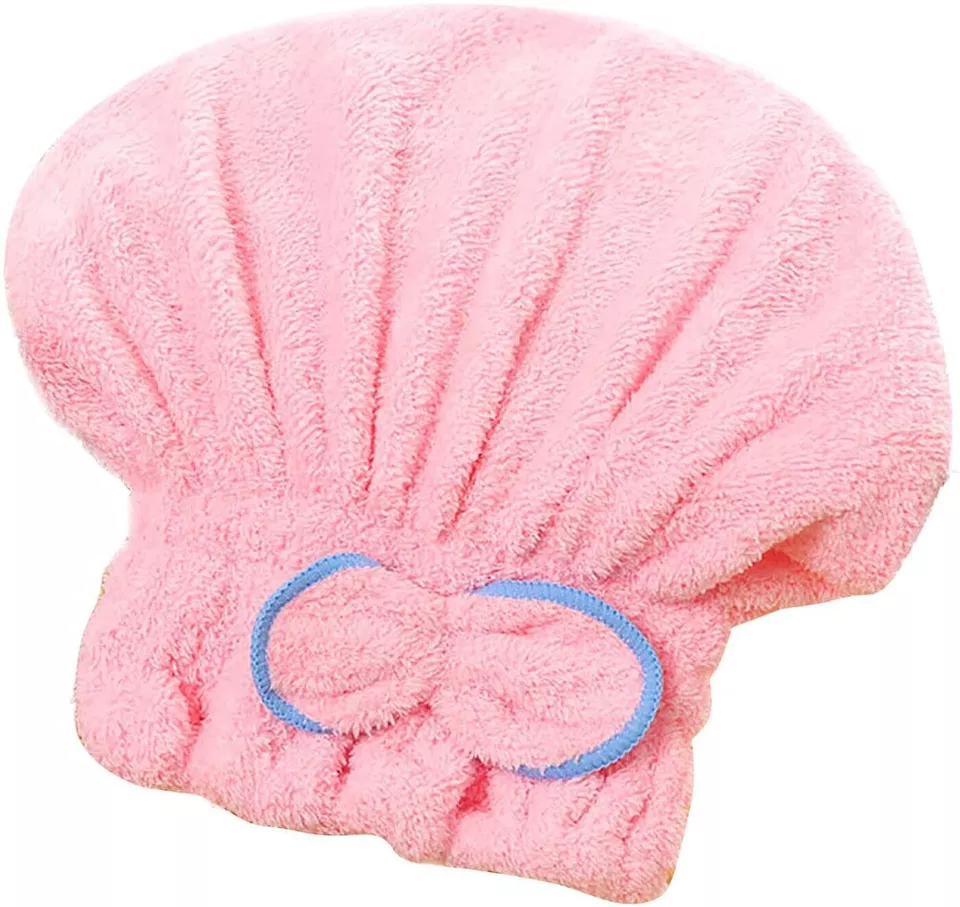 1 pcs Super Absorbent Hair Towel Wrap for Wet Hair Microfiber Hair Dryin... - $12.27 CAD