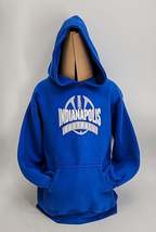Indianapolis Colts Blue Hoodie Sweatshirt, Large 10–12 Boys - £12.75 GBP