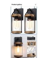 2Pack Outdoor Porch Lights Dusk To Dawn Outdoor Wall Lights Outdoor Ligh... - $900.60 MXN