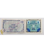 1944 Germany Post WWII Allied Military Currency (2) 1 Mark (VF Condition... - €30,15 EUR 1944 Germany Post WWII Allied Military Currency (2) 1 Mark (VF Condition... - €30,15 EUR