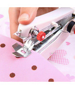 Mini Portable Cordless Hand-held Clothes Sewing Machine Home Travel Stit... - £9.42 GBP
