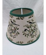 Crazy Mountain Tea Light Candle Lamp Shade Only Chickadee In A Tree - $17.81