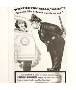 1947 Walker Muffler Silencer Advertisement Automobilia Policeman Exhaust... - €21,30 EUR