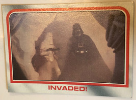 Vintage Star Wars Empire Strikes Back Trading Card 1980 #49 Invaded Darth Vader - £1.91 GBP