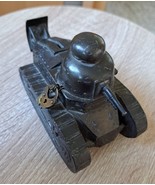 Antique rare savings box around 1915 tanks/tank WW1 savings bank Renault... - $766.12 CAD