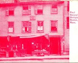 Vtg Postcard C. 1908 - Paul Revere&#39;s Birthplace - Boston MA Undivided - ... - $6.77
