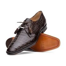 Lacio Genuine Caiman Crocodile Shoes Brown image 2
