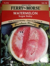 (1) Pkg Ferry-Morse Watermelon Sugar Baby Seed Packets - £3.97 GBP