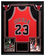 Michael Jordan Autographed Authentic Bulls Jersey w/ Monitor Uda - £14,384.81 GBP