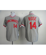Cincinnati Reds #14 Pete Rose Jersey Old Style Uniform Gray - €39,08 EUR