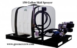 Skid Sprayer 150 Gallon with 3.5 HP Delavan Roller Pump  - $2,551.00
