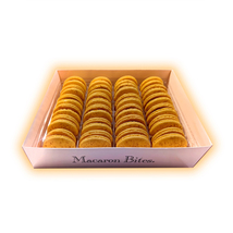 Pumpkin Macaron Cookies Gift Box - 24 Count - £32.02 GBP