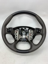 04 05 Pontiac Bonneville GXP Steering Wheel Carbon Fiber Leather Gray - $187.11